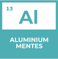 Alumínium mentes