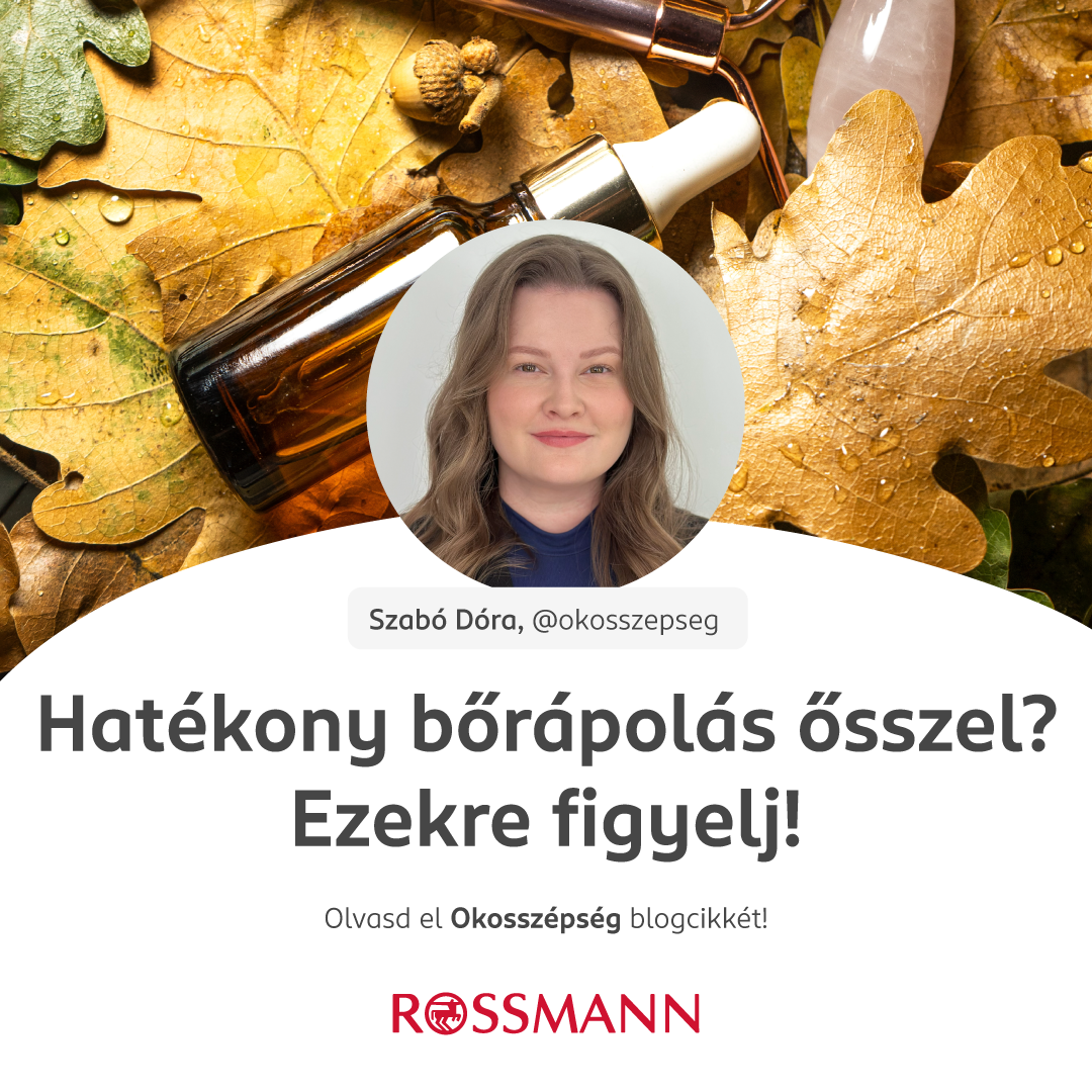 Hatékony bőrápolás ősszel? Ezekre figyelj! kép