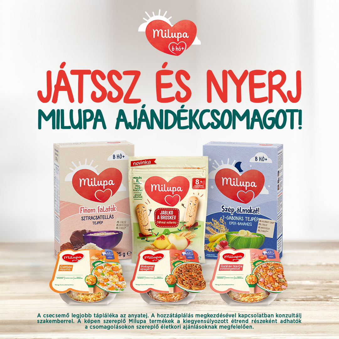 Ismerd meg közelebbről a Milupa termékeit kép