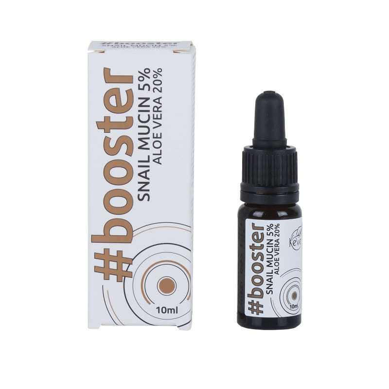 Hungary product data sample: Keve 5% Csiga mucin + 20% Aloe vera revitalizáló booster - 10 ml