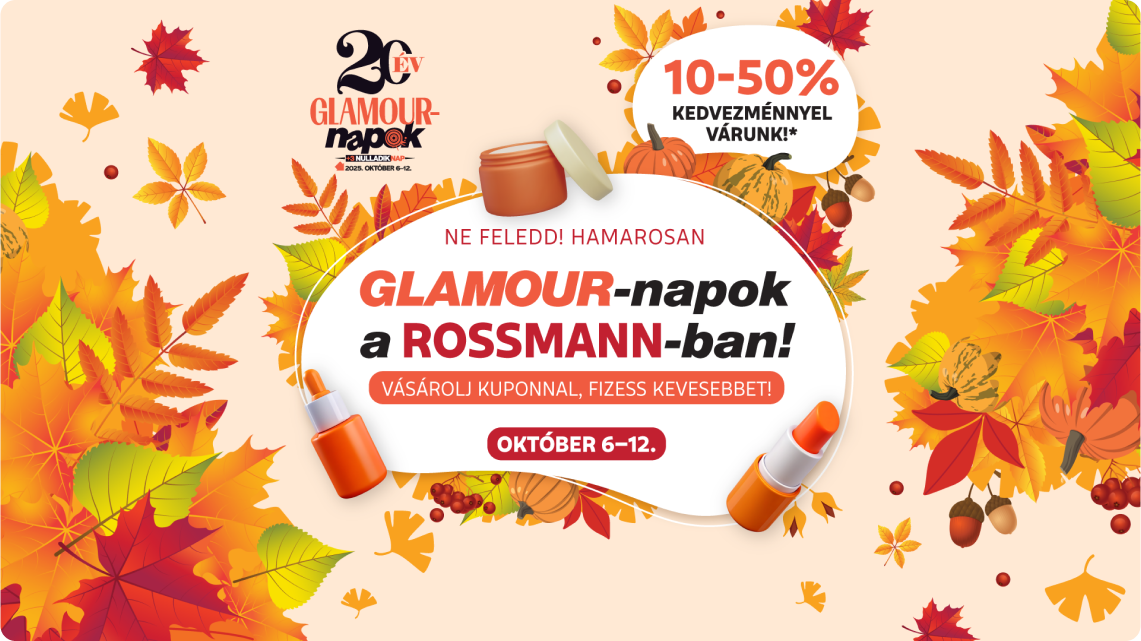 Rossmann Glamour videó lejátszása