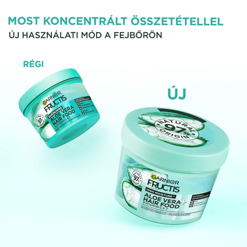 Garnier Fructis Hair Food Aloe Vera hajpakols - 400 ml