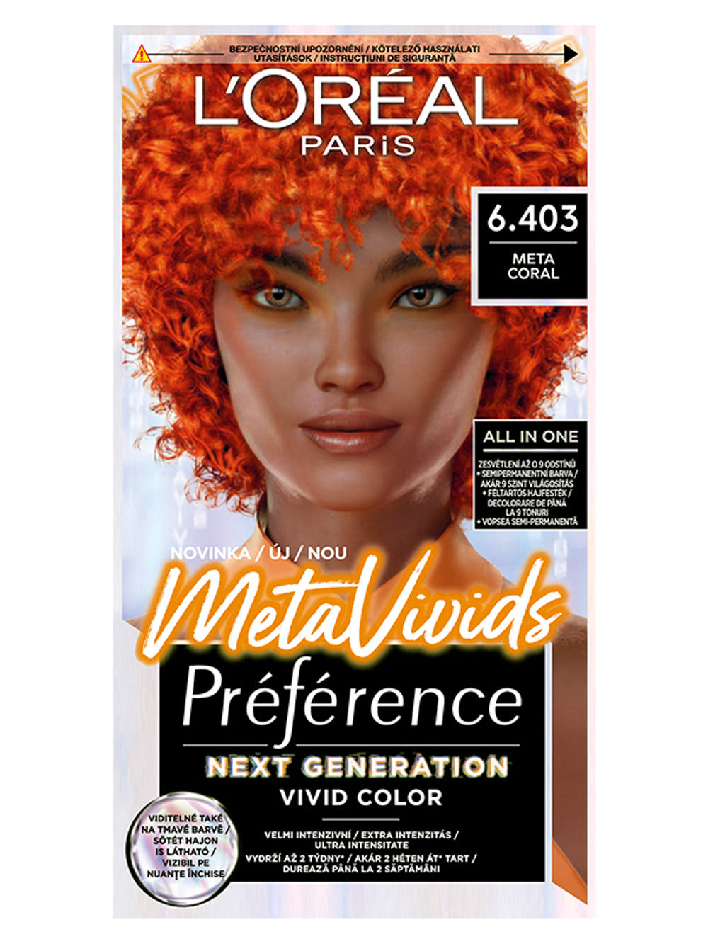 Loréal Paris Préférence Prémium Hajfesték 6 403 Coral 1 Db