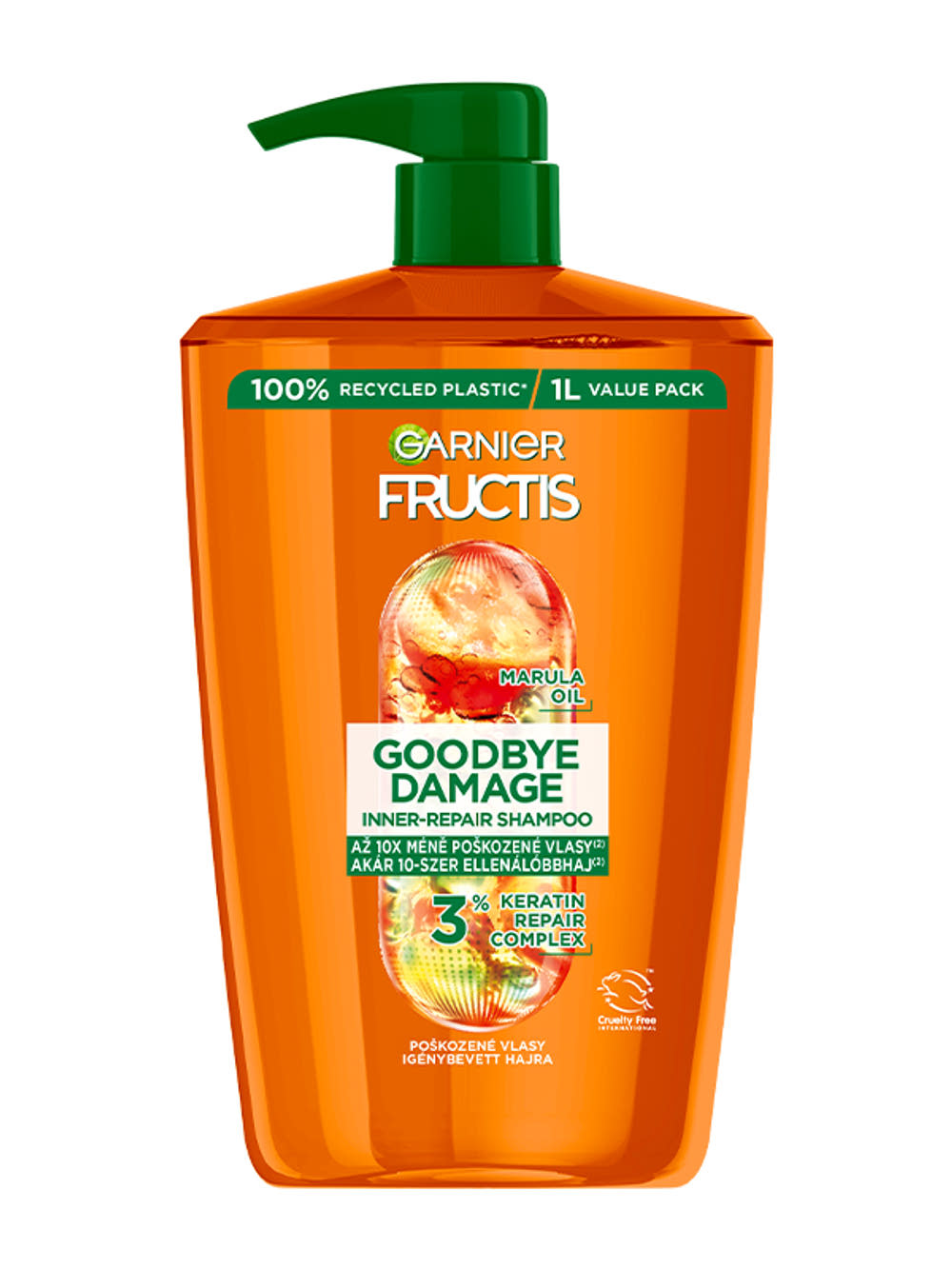 Fructis Goodbye Damage sampon - 1000 ml