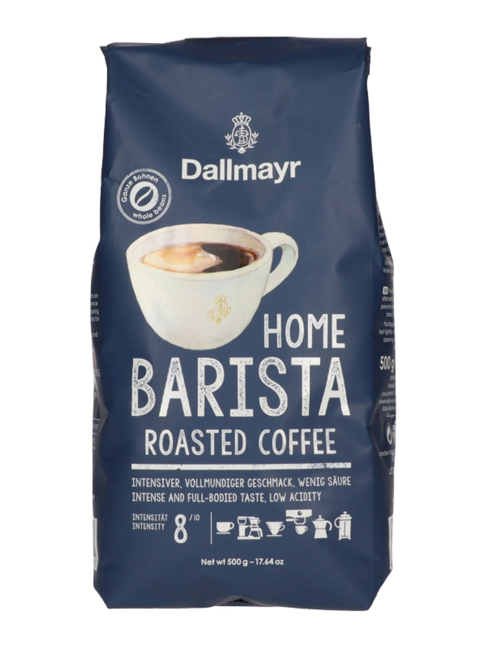 500 Home Dallmayr kávé Barista - g szemes