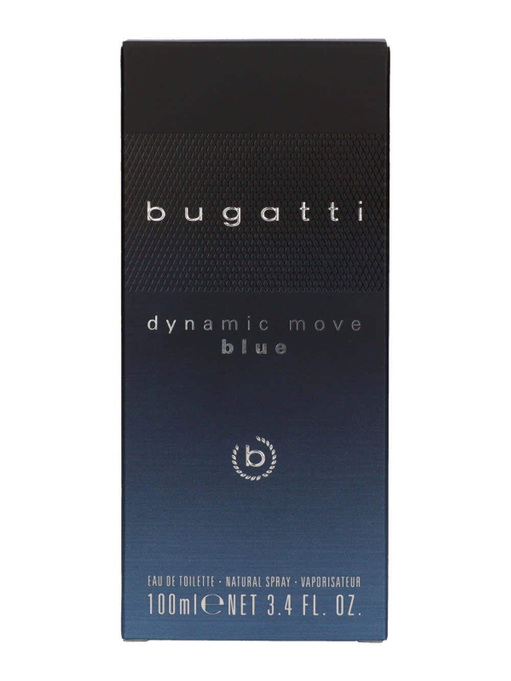 de Toilette Move - 100 férfi Eau Bugatti Blue Dynamic ml