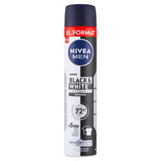 Nivea Men Black & White Invisible Original izzadásgátló dezodor - 200 ml kisképe