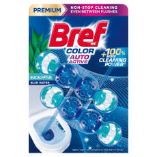Bref Blue Aktiv WC-frissítő eucalyptus illattal (2x50 g) - 100 g kisképe