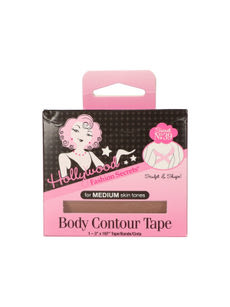 Hollywood alakformáló testszalag / középbarna - 1 db kisképe