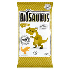 Biopont Biosaurus sajtos ízű sült kukoricás snack - 50 g kisképe