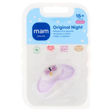 MAM Original Night szilikon alvócumi 16 hónapos kortól - 1 db kisképe