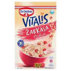 Dr. Oetker Vitalis málnás zabkása alappor - 53 g kisképe