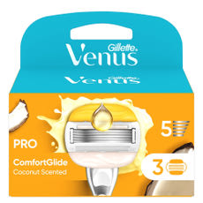 Gillette Comfortglide Coconut Scent női borotvabetét 5 pengés - 3 db kisképe