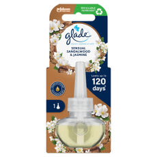 Glade Sensual Sandalwood & Jasmine elektromos légfrissítő készülék utántöltő - 20 ml kisképe
