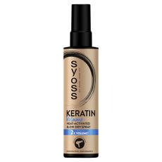 Syoss Keratin & Volume hajszárítás előtti & hővédő spray - 200 ml kisképe