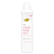 Dove Whole Body Raspberry & Rose deo spray - 150 ml kisképe