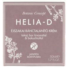 Helia-D Botanic Concept éjszakai ránctalanító krém - 50 ml kisképe