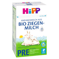 HiPP Pre bio kecsketejalapú anyatej-helyettesítő tápszer újszülöttkortól - 400 g kisképe