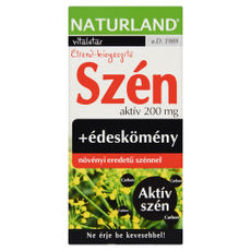 Naturland Aktív szén+ édeskömény kapszula - 30 db kisképe