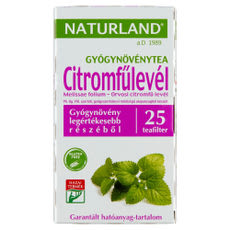 Naturland Citromfűlevél tea filteres - 25x1 g kisképe