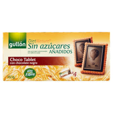 Gullon Choco Tablet keksz étcsokoládéval - 150 g kisképe
