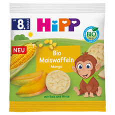 HiPP Bio kukorica korong mangóval 8 hónapos kortól - 23 g kisképe