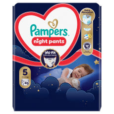 Pampers Night Pants éjszakai bugyipelenka 12-17 kg, méret: 5 - 22 db kisképe
