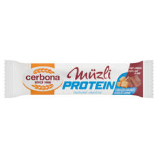 Cerbona Sport Protein csokoládés-karamellás müzliszelet - 35 g kisképe