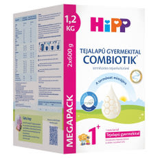 Hipp Combiotik Megapack tejalapú gyermekital 1 éves kortól - 1200 g kisképe