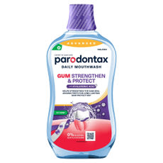 Parodontax Gum Strengthen & Protect Icy Mint alkoholmentes fluoridos szájvíz - 500 ml kisképe