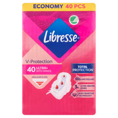 Libresse Ultra Thin Normal vékony szárnyas egészségügyi betét - 40 db kisképe