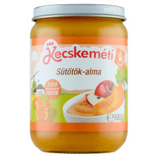 Kecskeméti bébiétel almával sütotökpürével 4 hónapos kortól - 190 g kisképe