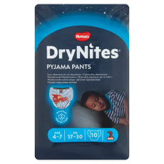 Huggies DryNites éjszakai bugyipelenka fiúknak 4-7 éves korig, 17-30 kg - 10 db kisképe