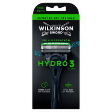 Wilkinson Sword HYDRO 3 Black Edition férfi borotva - 1 db kisképe
