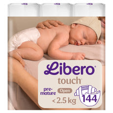 Libero Touch koraszülött nadrágpelenka 0-ás <2,5 kg - 144 db kisképe