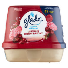 Glade Luscious Cherry & Peony fürdőszobai légfrissítő zselé - 1 db kisképe