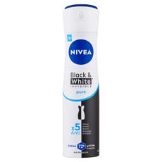NIVEA Deo spray Black & White Invisible Pure - 150 ml kisképe