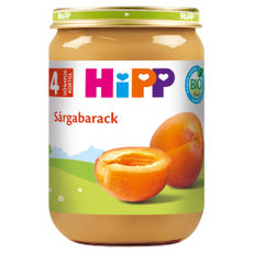 Hipp bébiétel sárgabarackkal 4 hónapos kortól - 190 g kisképe