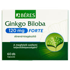 Béres Ginkgo biloba 120 mg Forte kapszula - 60 db kisképe