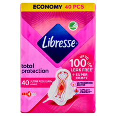 Libresse Ultra Thin Normal vékony szárnyas egészségügyi betét - 40 db kisképe