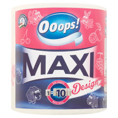 Ooops! Papírtörlő maxi design 2 rétegű 1 tekercs - 1 db kisképe