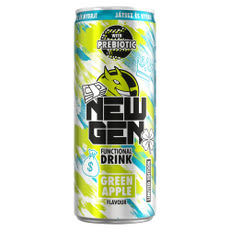 Hell New Gen szénsavas ital zöld alma ízesítéssel - 250 ml kisképe