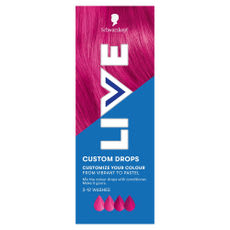 Schwarzkopf Live Drops hajszínező virágos rózsaszín - 30 ml kisképe