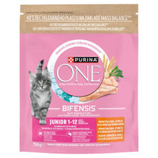 Purina One Junior állateledel macskáknak csirkével - 750 g kisképe