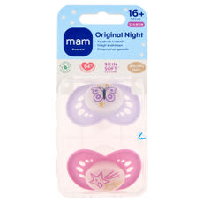 MAM Original Night szilikon alvócumi 16 hónapos kortól - 2 db kisképe