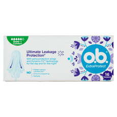 o.b. ExtraProtect Super+ Comfort tampon - 16 db kisképe