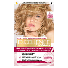L'Oréal Paris Excellence krémes, tartós hajfesték 8 világosszőke - 1 db kisképe