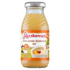 Kecskeméti alma - banán - őszibarack ital 4 hónapos kortól - 200 ml kisképe