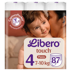 Libero Touch bugyipelenka 4-es méret, 7-10 kg - 87 db kisképe