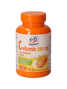 1x1 Vitaday C-vitamin 200 D3 Cink rágótabletta - 90 db kisképe